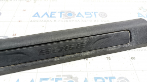 Накладка порога передняя правая Ford Edge 15- черная, царапины