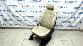 Водительское сидение Ford Edge 15- с airbag, электро, подогрев, кожа бежевая, SEL