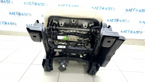 Водительское сидение Ford Edge 15- с airbag, электро, подогрев, кожа бежевая, SEL
