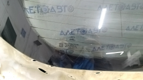 Дверь багажника голая со стеклом Ford Edge 19- белый UG