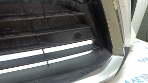 Бампер передній у зборі Lexus RX350 RX450h 16-19 під парктроніки, без омивачів фар, білий, подряпини, пісок, надлом кріп.