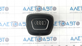 Подушка безопасности airbag в руль водительская Audi Q5 80A 18- серая, полез хром