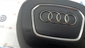 Подушка безпеки airbag в кермо водійська Audi Q5 80A 18- сіра, поліз хром