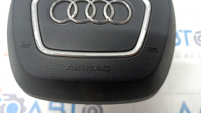 Подушка безопасности airbag в руль водительская Audi Q5 80A 18- серая, полез хром