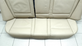 Задний ряд сидений 2 ряд BMW X5 E70 07-13 кожа, бежевая, царапины, сломаны крепления