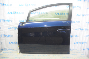 Дверь в сборе передняя левая Toyota Prius 30 10-15 keyless, синий 8S6, вмятина, тычка