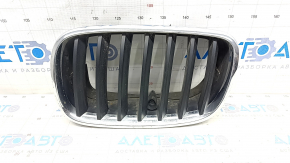 Решетка радиатора grill ноздря левая BMW X5 E70 07-13 песок