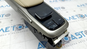 Джойстик управления дисплеем Lexus RX350 RX450h 16-19 с навигацией, с бежевым подлокотником, царапины, потерт