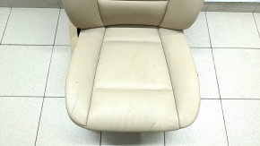 Пассажирское сидение BMW X5 E70 07-13 с airbag, электро, кожа, бежевое, трещины на коже