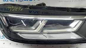 Фара передняя правая в сборе Audi Q5 80A 18-20 LED, песок