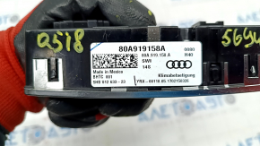 Управління клімат-контролем заднє Audi Q5 80A 18- під підігрів сидінь, скол на склі