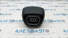 Подушка безопасности airbag в руль водительская Audi Q5 80A 18- черная