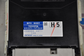 Computer multiplex network body Toyota Prius 30 10-15