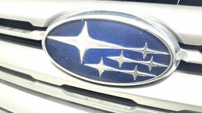 Грати радіатора grill Subaru Outback 15-17 з емблемою, пісок