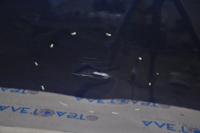 Дверь голая задняя левая Toyota Prius 30 10-15 синий 8S6, вмятина, тычка