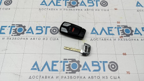 Ключ Audi Q5 80A 18- keyless, 4 кнопки, тип 1