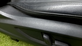 Пасажирське сидіння Audi Q5 80A 18- з AIRBAG, шкіра, чорне, електро, з підігрівом, подряпини