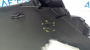 Консоль центральна підлокітник Subaru Outback 15-19 шкіра, чорний, подряпини, зламані кріплення