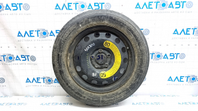 Запасное колесо докатка VW Passat b7 12-15 USA R16 135/90, не равномерный протектор, трещины