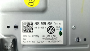 Магнитофон радио VW Tiguan 18- 8 кнопок с навигацией, тычка