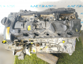 Двигатель BMW X5 E70 11-12 3.0 N55 113к в сборе с ТНВД, запустился, 9-9-9-9-9-9, закисли 2 форсунки, сколы на блоке