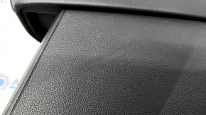 Консоль центральна підлокітник та підсклянники VW Tiguan 18- шкіра черн, подряпини, під хімчистку