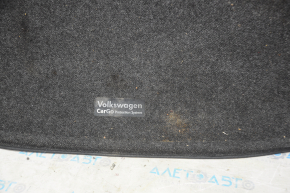 Килим багажника VW Golf 15- ганчірка чорний під чищення