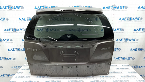 Дверь багажника голая со стеклом Honda CRV 12-14 дорест, коричневый YR578M, царапины на стекле