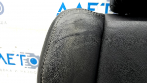 Водительское сидение Honda CRV 12-14 без airbag, кожа черная, электро, подогрев, потерто