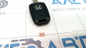 Ключ Honda CRV 14 3 кнопки, тип 2, тычки, полез хром