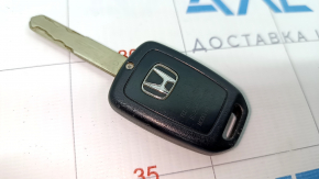 Ключ Honda CRV 12-16 3 кнопки, тип 2, тички, поліз хром