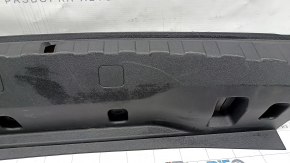 Накладка проема багажника BMW 3 G20 19- черная, царапины, слом креп