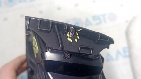 Дефлектор воздуховода центральный Lexus IS250 IS300 IS350 06-13 черный, сломано крепление
