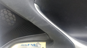 Обшивка двери карточка задняя правая Lexus IS250 IS350 09-13 черн, царапины, сломано крепление