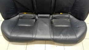 Задний ряд сидений 2 ряд Lexus IS250 IS350 06-13 кожа, черный, трещины на центр подголовнике, под чистку, тычки