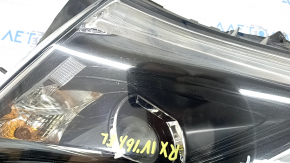 Фара передня ліва в зборі Lexus RX350 RX450h 16-19 без AFS LED 1 лінза, пісок