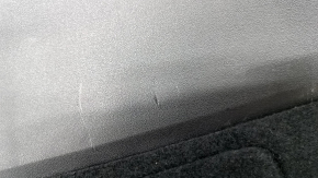 Обшивка двери багажника Lexus RX350 RX450h 16-22 черная, царапины, надломаны крепления, надрыв