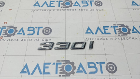 Эмблема надпись 330i крышки багажника BMW 3 G20 19-