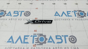 Эмблема надпись X DRIVE крышки багажника BMW 3 G20 19-