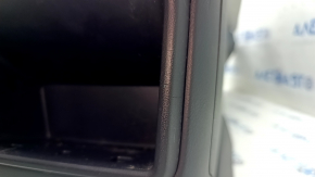 Консоль центральна підлокітник Lexus RX350 RX450h 16-19 чорно-сіра, під хімчистку, подряпини
