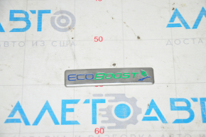 Эмблема надпись EcoBoost двери багажника Ford Ecosport 18-22
