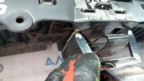 Решетка радиатора grill в сборе BMW 3 G20 19-22 хром, без камеры, песок, надлом, надлом креп