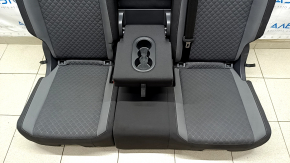 Задній ряд сидінь 2 ряд VW Tiguan 18- ганчірка, чорно-сірий під ромб