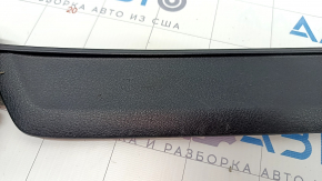 Накладка порога внешняя задняя правая Lexus RX350 RX450h 16-22 черная, царапины