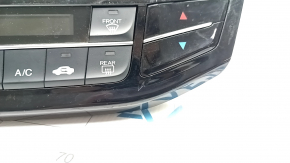 Управление климат-контролем Honda Accord 16-17 рест черное, царапины