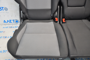 Задний ряд сидений 2 ряд Ford Escape MK3 13-19 тряпка черно-серое, под чистку