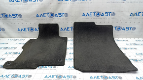 Комплект килимків салону Honda Accord 13-17 чорний ганчірка, під чистку