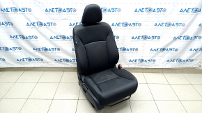 Пассажирское сидение Honda Accord 13-17 без airbag, механич, велюр, черное, под чистку