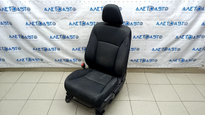 Водійське сидіння Honda Accord 13-17 без airbag, механіч, велюр, чорне, під чищення
