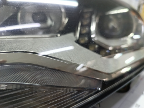 Фара передняя левая в сборе VW Touareg 11-14 ксенон+LED AFS